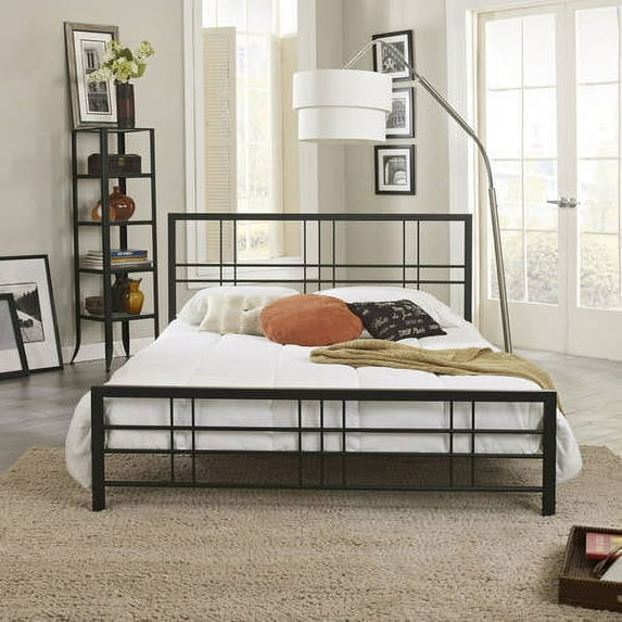Premier Morgan Metal Platform Bed Frame, Queen