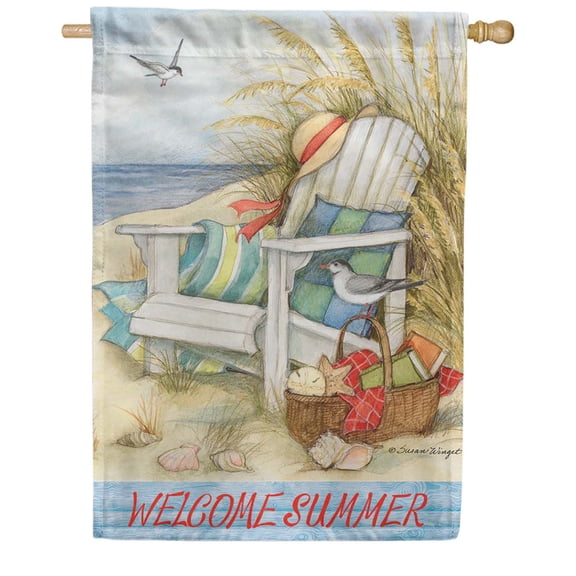 Premier Oversized House Flag - Beach Chair