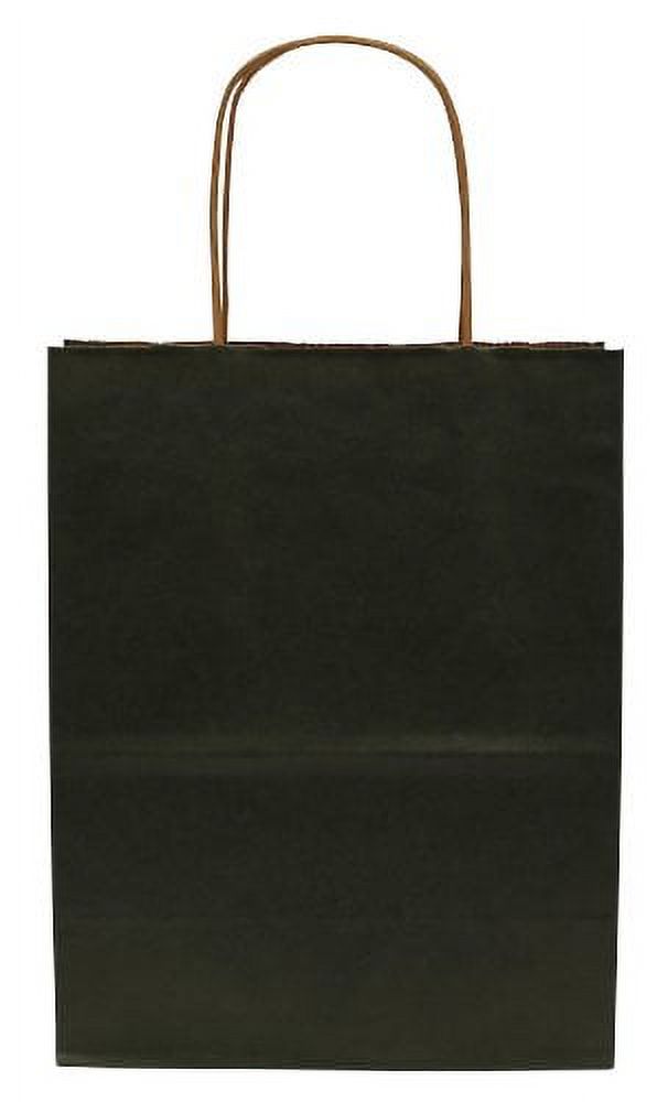 Premier Packaging AMZ280154 Colors on Kraft Shopping Bag, 8.25 by 4.75