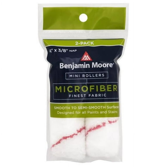 Premier Paint Roller 1024571 4 x 0.38 in. Microfiber Roller Cover - Pack of 2
