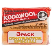 Premier Paint Roller 3-Pack 9  X 3/8  Polyester knit Kodawool  Paint Roller Covers