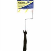 Premier Paint Roller LLC Premier Z-Pro Yellow Spiral Perlon Woven Mini Roller Cover & Frame - Pack of 4 Wholesale Bulk Pack