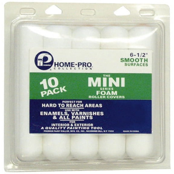 Premier Paint Roller Mini Paint Roller 6-1/2" Wide, Includes Roller Cover