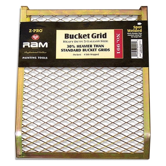 10 Premier 991 Bucket Grid 5-Gallon 4 Sided Metal Mesh Heavy Duty (1 Pack)
