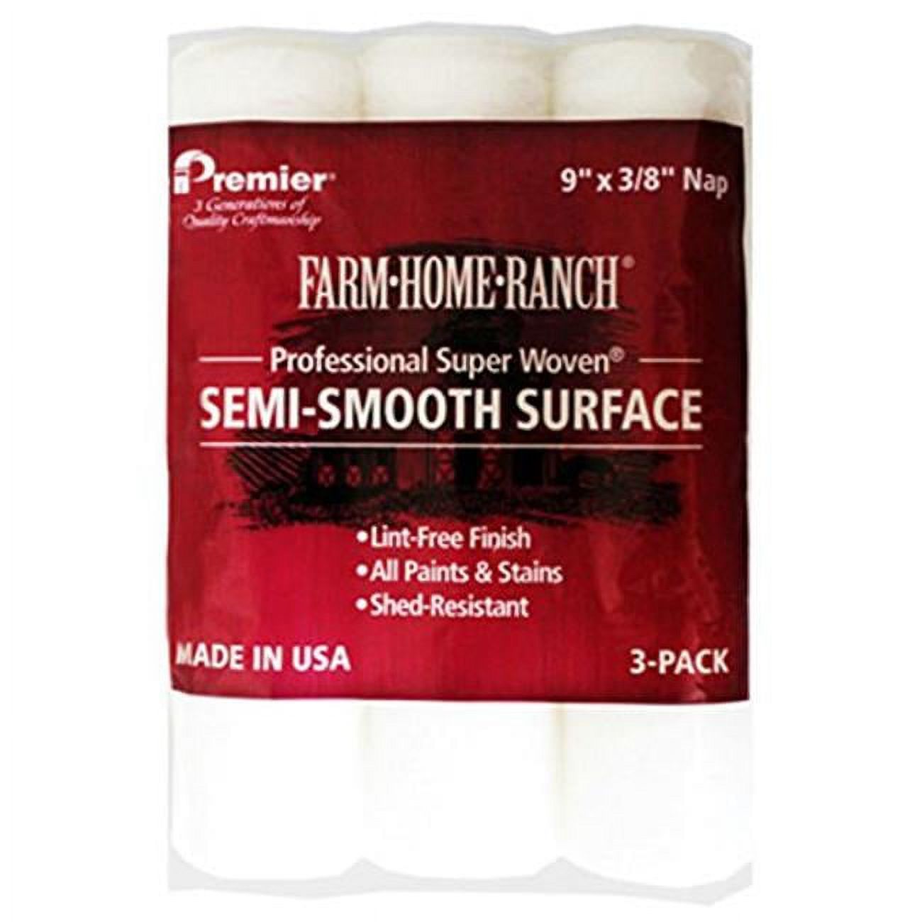 Premier Paint RollerZPro 217898 9 x 0.37 in. Farm & Ranch