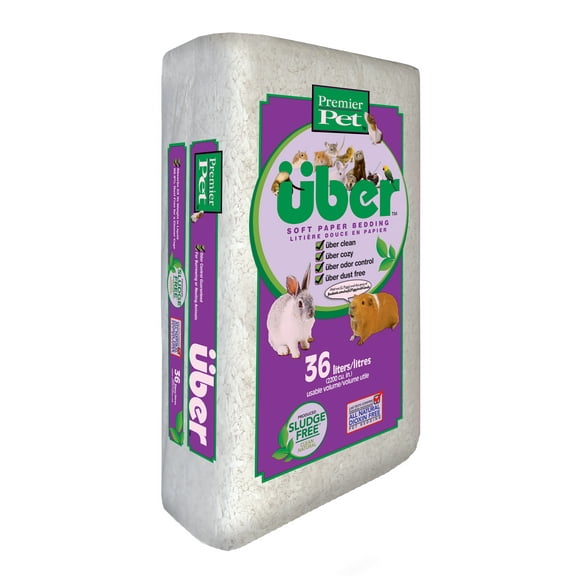 Premier Pet 36L White Soft Uber Bedding
