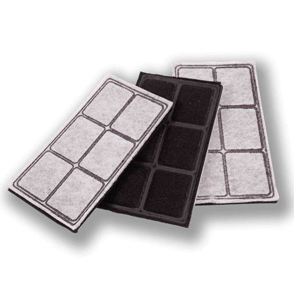 Premier Pet Litter Box Carbon Filters for Auto-Clean Self-Cleaning Cat Litter Box, 3-Pack