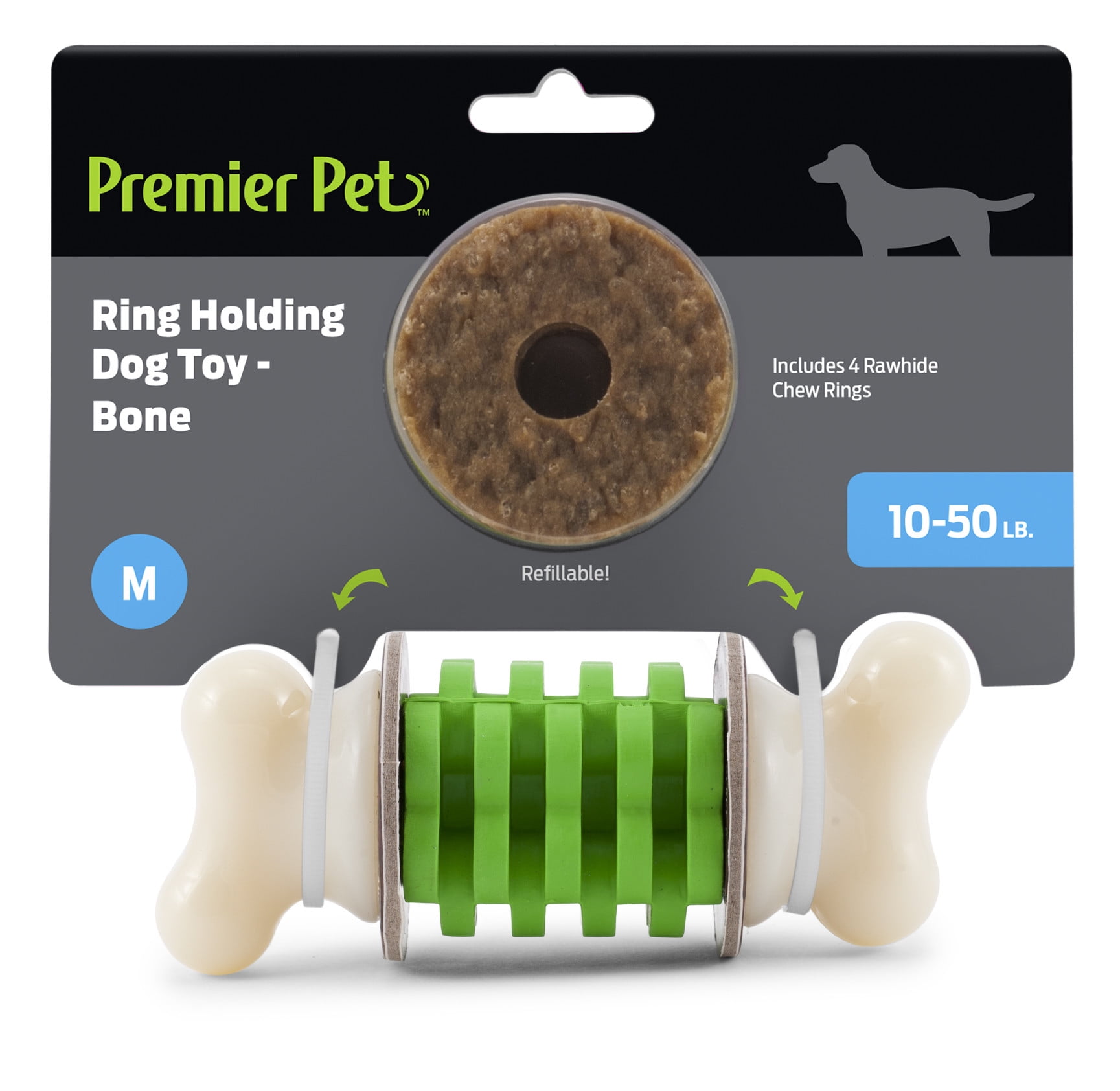 Premier Pet Treat Dispensing Toy for Medium to Large Dogs 