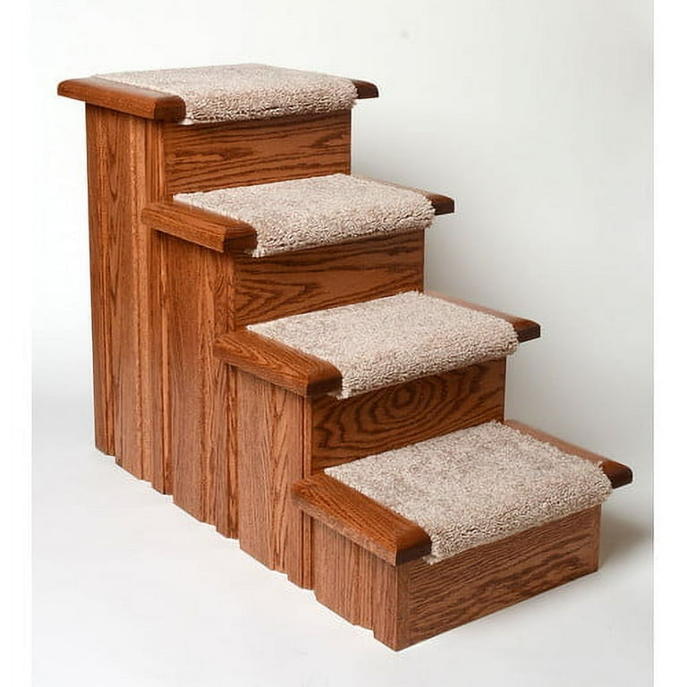 Premier Pet Steps Wooden Step Stair for Small to Large Dogs