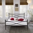 thumbnail image 1 of Premier Pia Metal Platform Bed Frame, Twin with Bonus Base Wooden Slat System, 1 of 5