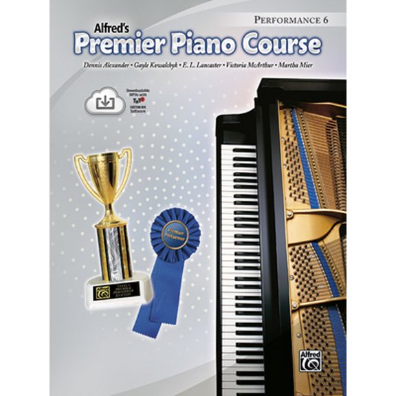 Pre-Owned Premier Piano Course Performance, Bk 6: Book & Online Media (Paperback) 073906892X 9780739068922