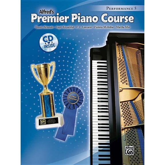 Pre-Owned Premier Piano Course Premier Piano Course Performance, Bk 5: Book & CD, Book 5, (Paperback)
