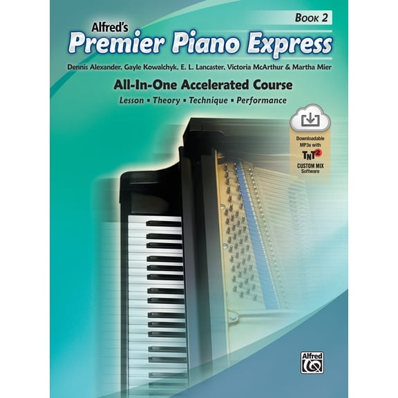 Pre-Owned Premier Piano Course Premier Piano Express, Bk 2: All-In-One Accelerated Course, Book &amp; Online Audio/Software, Book 2, (Paperback)