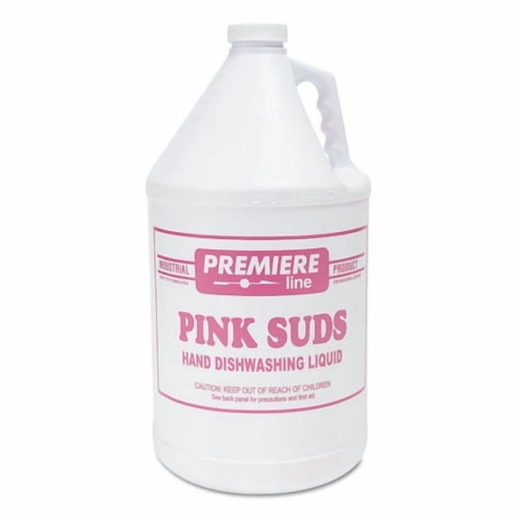 Premier Pink-Suds Pot And Pan Cleaner, 1 Gal, Bottle, 4/carton | Bundle of 5