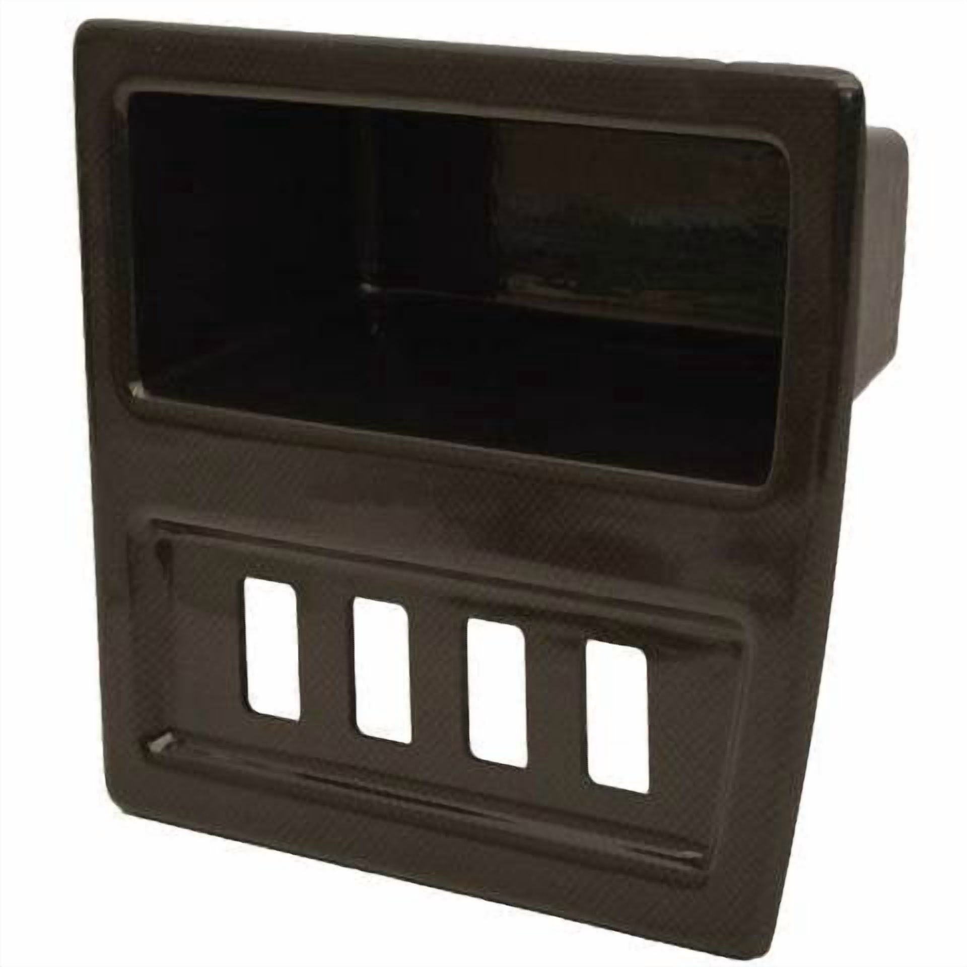 Premier Pontoon Boat Blank Switch Panel | 10 x 8 1/4 Inch Grey Black ...