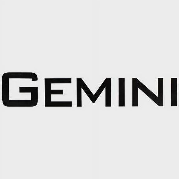 Premier Pontoon Boat Decal 30004051 | Gemini Metallic Black Sticker
