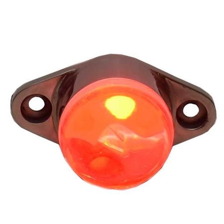 Premier Pontoon Boat Globe Deck Light 7-9987 | LED Red 12VDC