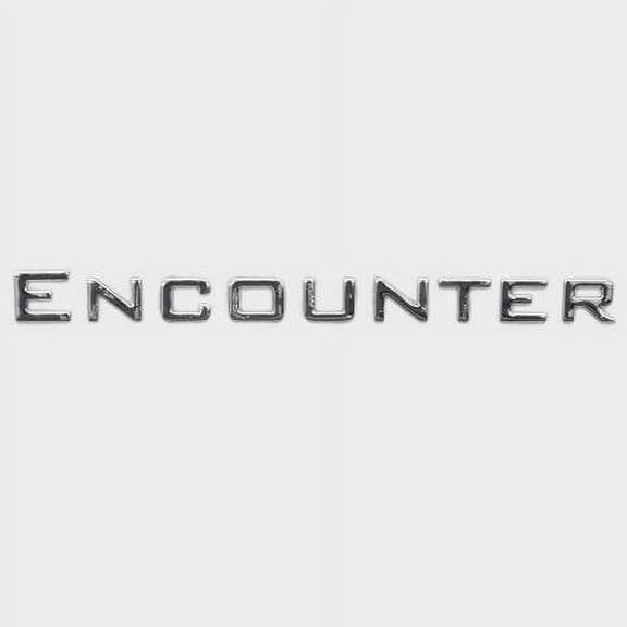 Premier Pontoon Boat Raised Dash Decal | Encounter 5 1/2 x 1/2 Inch