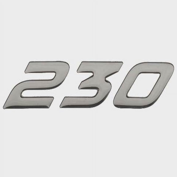 Premier Pontoon Boat Raised Emblem Decal 70010529 | 230 Sticker Silver