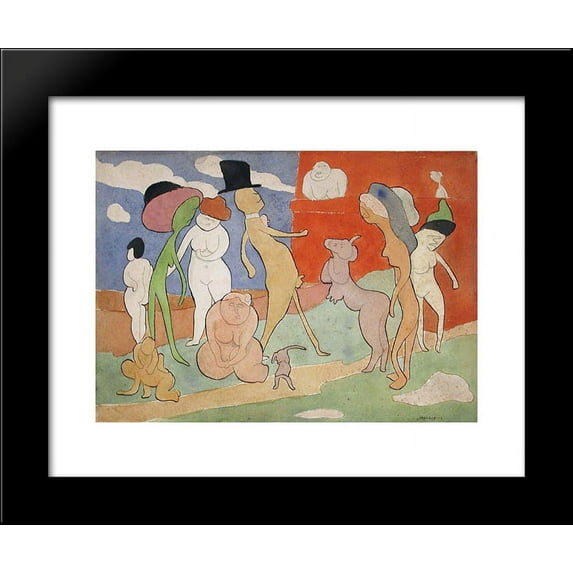 Premier Promenade 20x24 Framed Art Print by Ray, Man