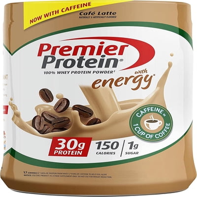 Premier Protein 100% Whey Protein Powder(Keto Friendly, No Soy Ingredients, Gluten Free), 23.9 Oz