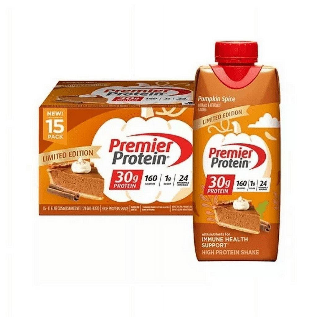 Premier Protein 30g Nutrition Drink, Pumpkin Spice High Protein Shake