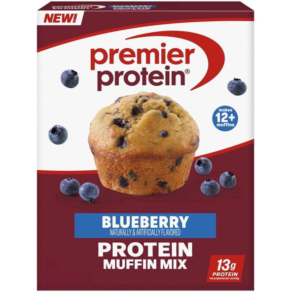 Premier Protein Blueberry Protein Muffin Mix, 14 oz