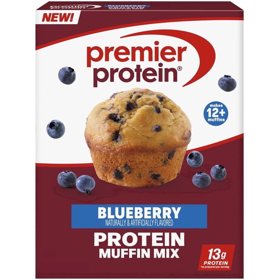 Premier Protein Blueberry Protein Muffin Mix, 14 oz