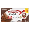 thumbnail image 1 of Premier Protein High Protein Shake, Chocolate, 11 Fluid Ounce (15 Pack), 1 of 6