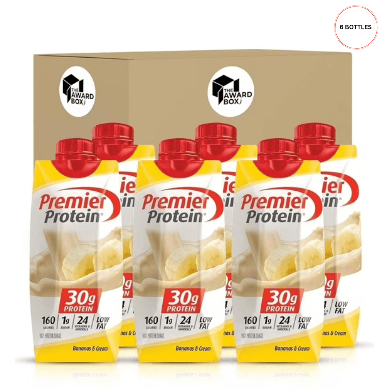 The Award Box Premier High Protein Shakes Bananas and Cream 11 Fl Oz ...