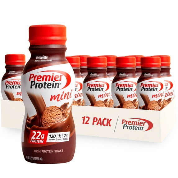 Premier Protein Shake, Chocolate, 22g Protein, 8.75 fl oz, 12 Ct