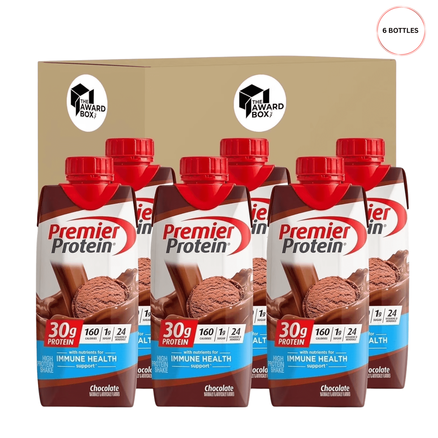 Premier Protein Shakes Chocolate 30g Protein Shake Drink 11oz, 6 ...