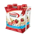 thumbnail image 1 of Premier Protein Shake, Strawberries & Cream, 30g Protein, 11 fl oz, 4 Ct, 1 of 11