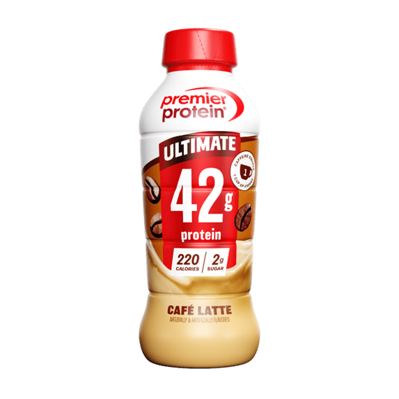 Premier Protein, Ultimate 42g Protein Shake, Café Latte, 14 Fl Oz, 1 Count