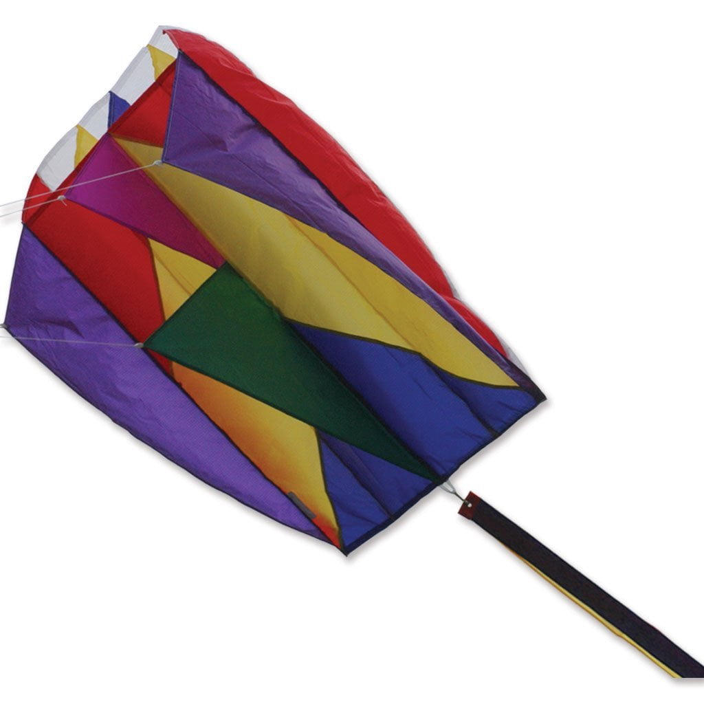 Premier Kites & Designs Parafoil 5, Rainbow, 20" x 32"
