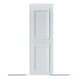 thumbnail image 1 of Premier Raised Panel Exterior Decorative Shutters, Paintable - 15 x 47 in., 1 of 1