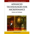 thumbnail image 1 of Premier Reference Source: Advanced Technologies for Microfinance: Solutions and Challenges (Hardcover), 1 of 1