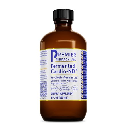 Premier Research Labs Cardio-ND - Cardio Heart Health Support - With Hawthorn Berries, Green Tea Extract & Probiotics - Probiotic Supplement - Vegan Friendly - 8 Fl oz