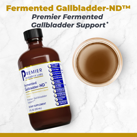 Premier Research Labs Fermented Gallbladder-ND - Gallbladder Support (Artichoke, Beetroot) - 8 Fl Oz