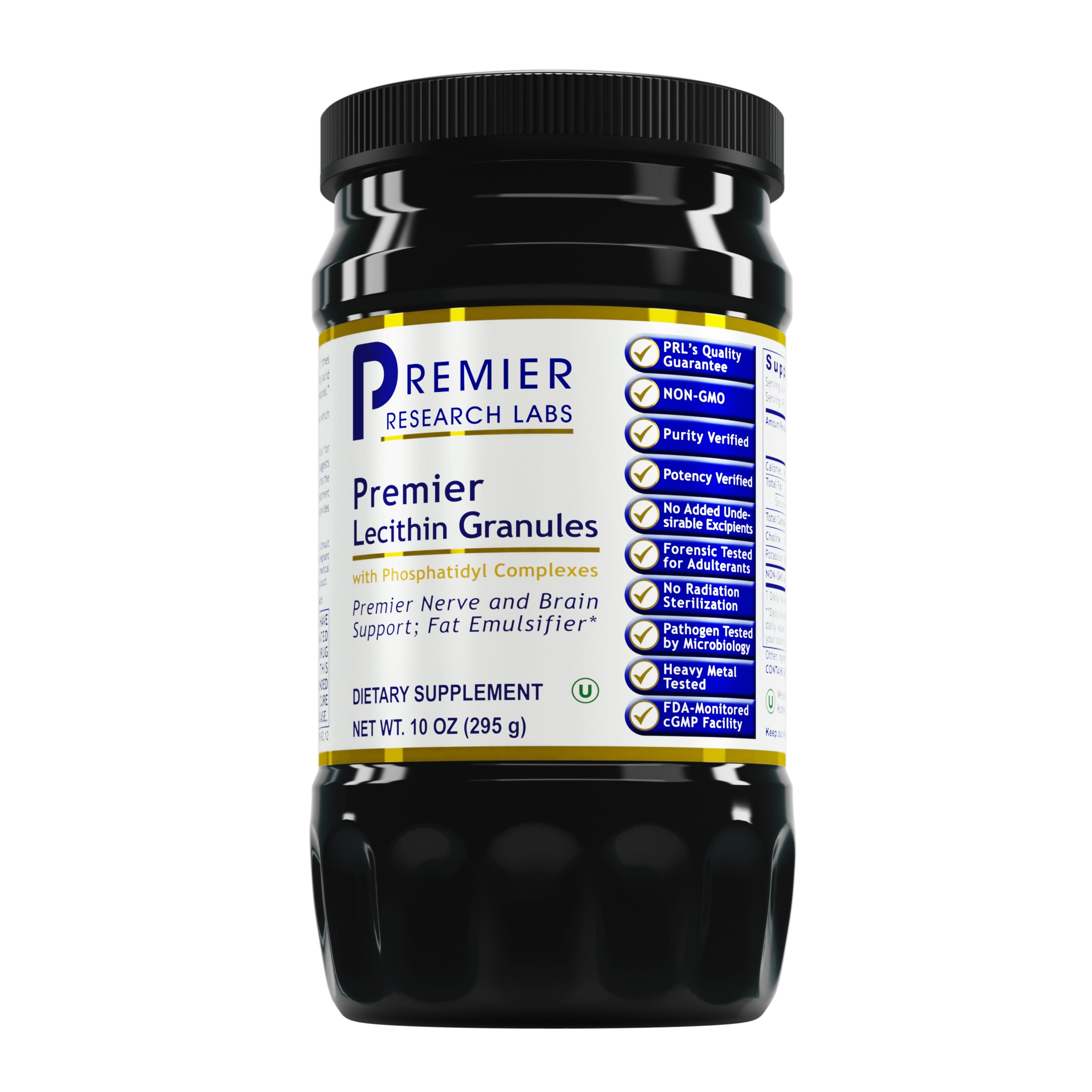 Premier Research Labs Lecithin Granules Nerve Support Supplement