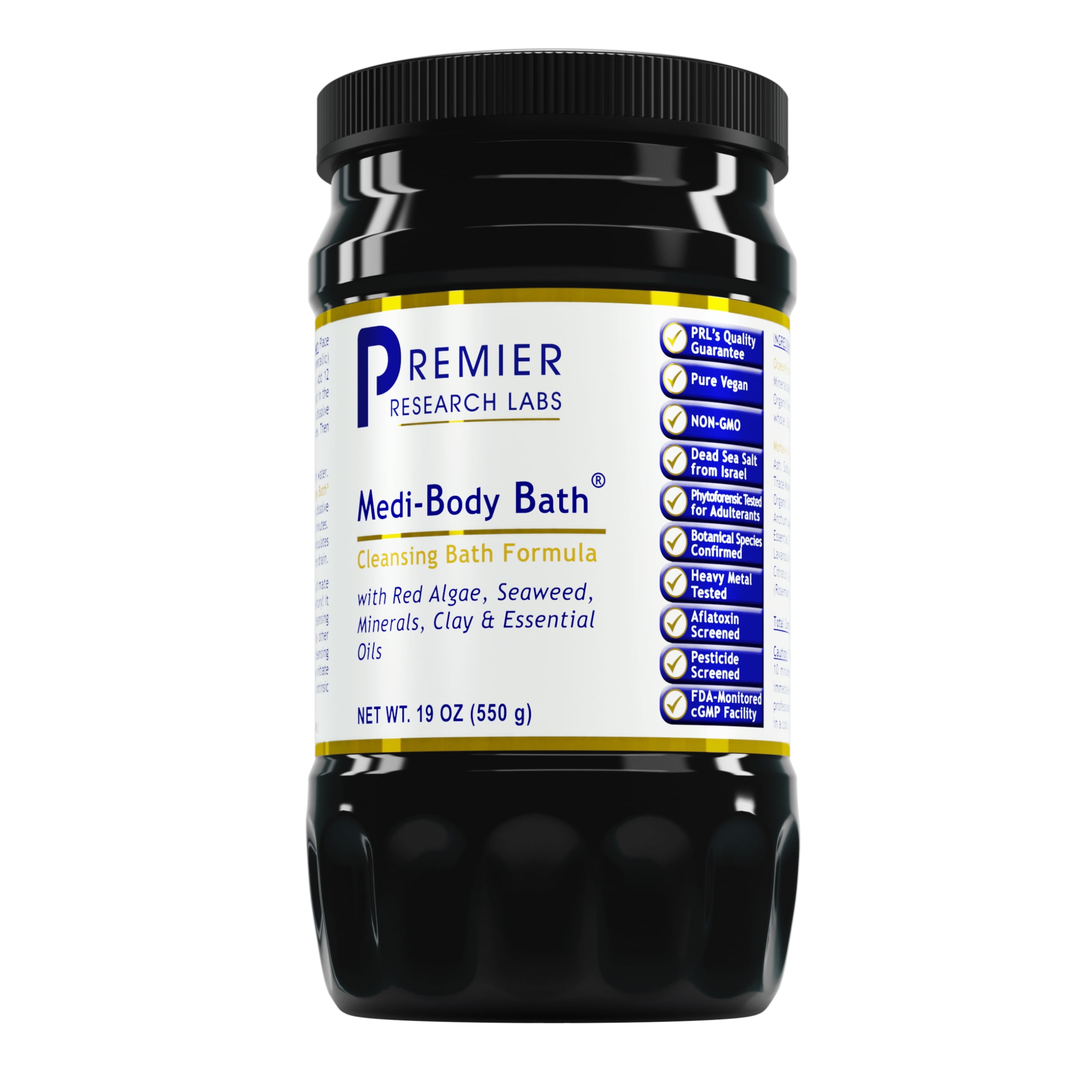 Premier Research Labs Medi-Body Bath - Beauty & Personal Care with Seaweed - Eco-Friendly Bath Product for Body Cleanse - Home Bath Essential - 19 oz Powder