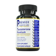 Premier Research Labs Testosterone - For Vitality & Desire - With Saw Palmetto Berry, Maca & American Ginseng - Male Andropause Support - Vegan -90 Plant-Source Capsules