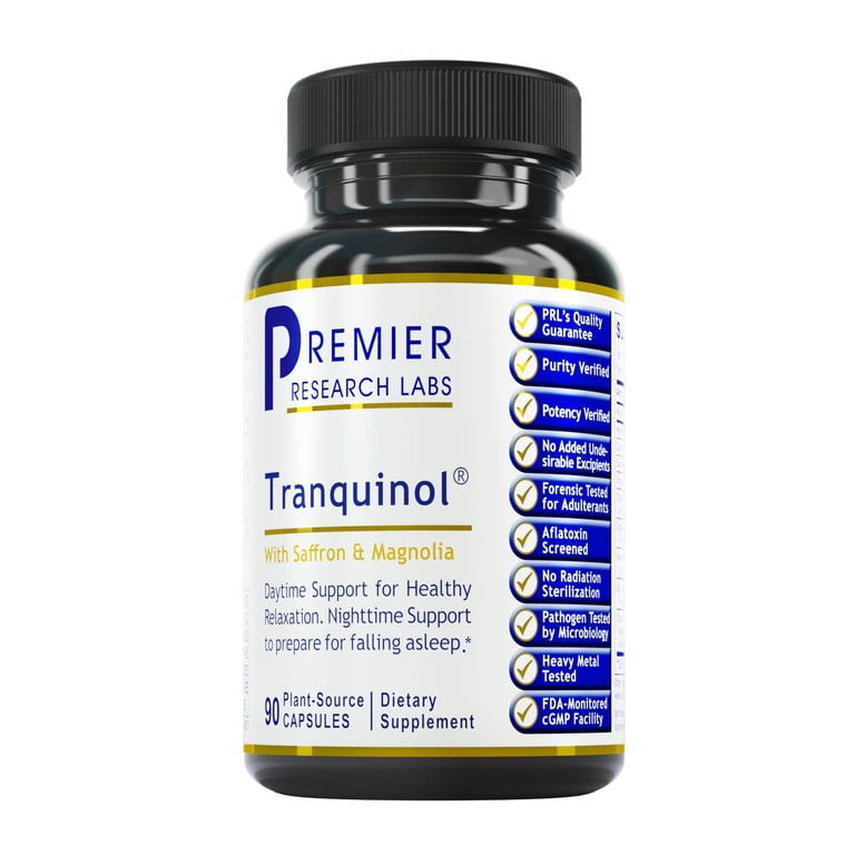 Premier Research Labs Tranquinol - Supports Calm Mind & Neurotransmitter Balance - Deep Sleep Support