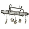 thumbnail image 1 of Premier Scrolled Armed Pot Rack (Hammered Steel), 1 of 3