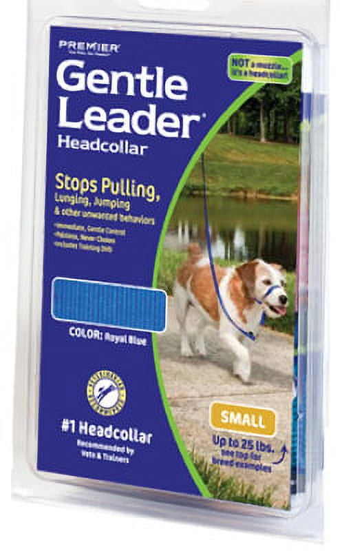 Premier Small Black Gentle Leader Head Collar Immediately Controls Pul Each