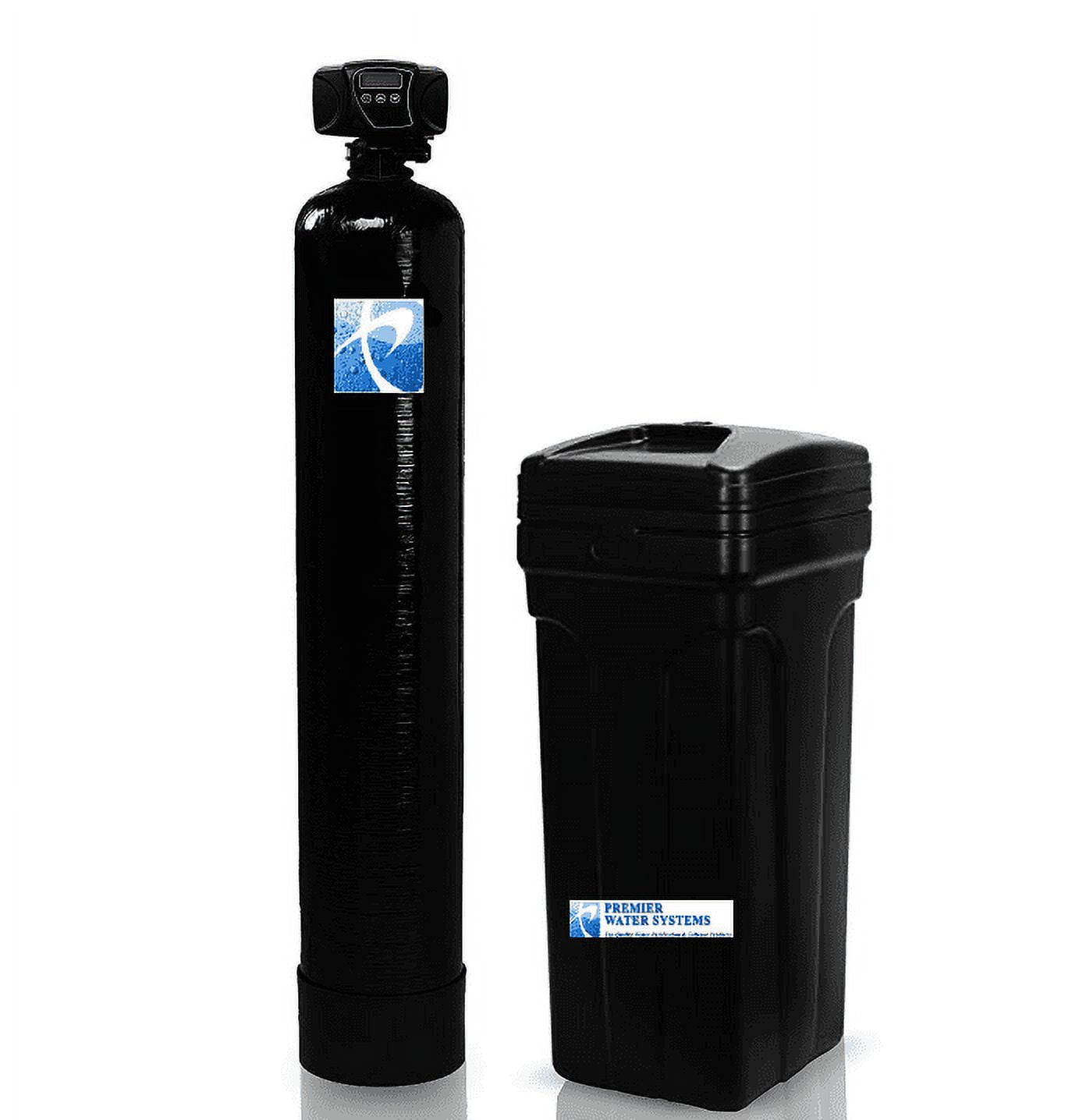 Premier Tannin + Hardness Filter Water Softener - Fleck 5600 - Whole House System (1.5 Cubic Ft)
