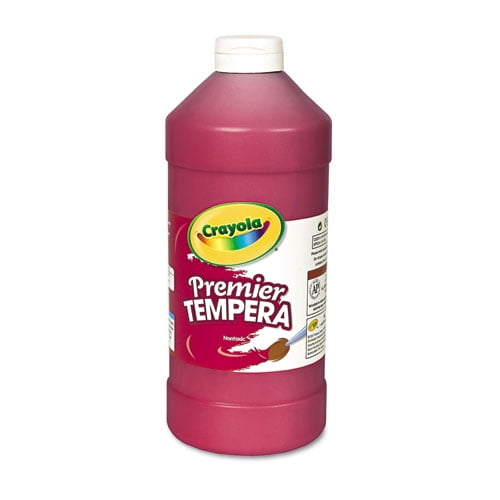Premier Tempera Paint, Red, 16 oz Bottle Premier Tempera Paint, Red, 16 oz Bottle