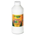 thumbnail image 1 of Premier Tempera Paint, White, 32 Oz Bottle | Bundle of 10 Each, 1 of 1