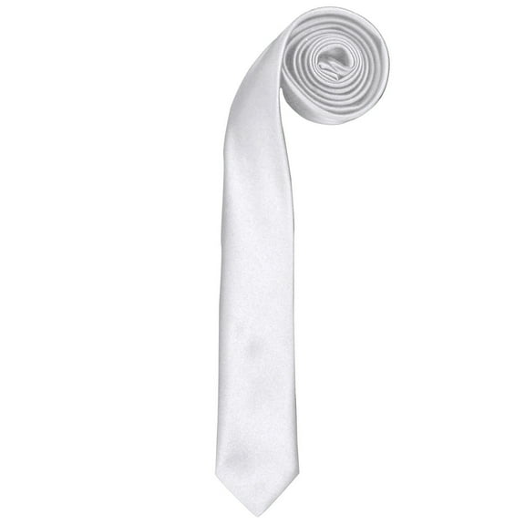 Premier Tie - Mens Slim Retro Work Tie (Pack of 2)