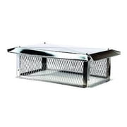 Premier Top Mount Multi-Flue Caps - 17" x 41" - 10" & 3/4"